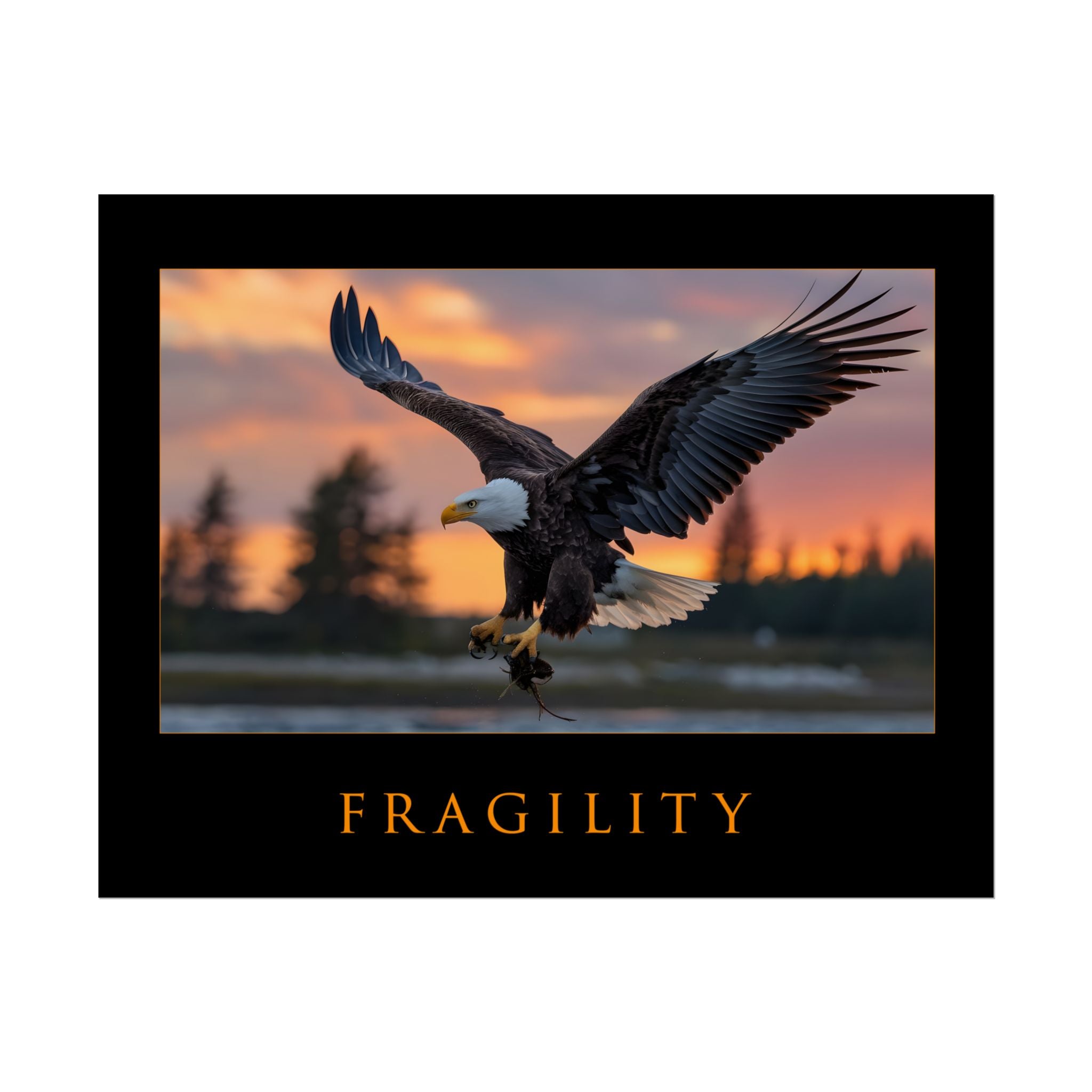 FRAGILITY MOTIVATIONAL POSTER